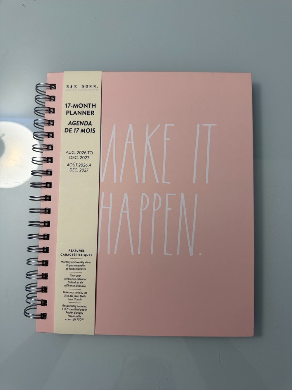 NWT Rae Dunn 18-Month Planner